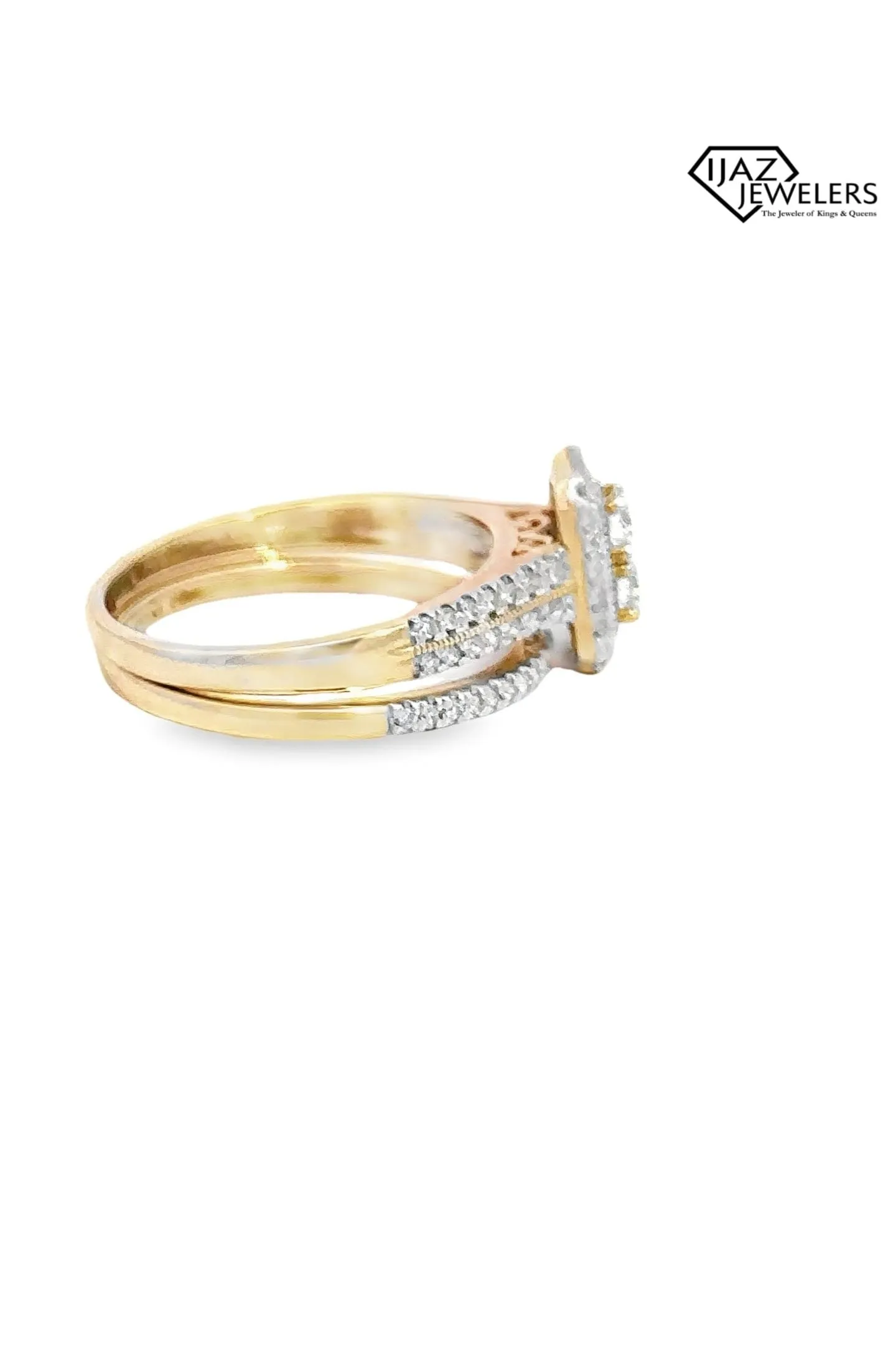 10K Gold 0.66 CTW Diamond Ladies Engagement Set