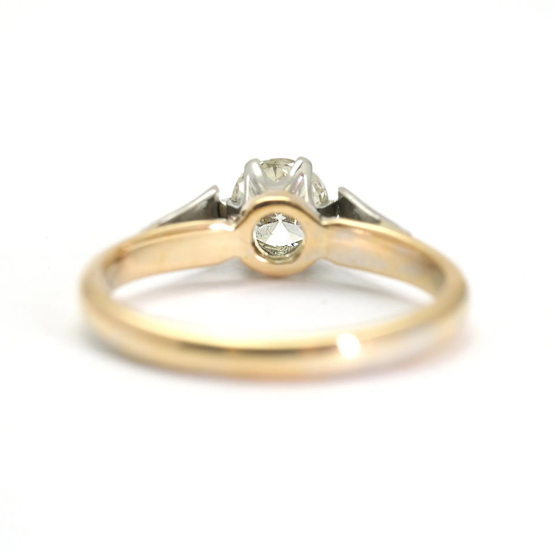 Art Deco 1930'3 Diamond Solitaire Ring