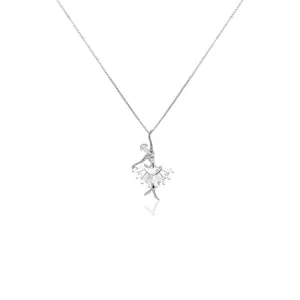 Ballerina Cubic Zirconia  Necklace