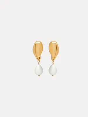 Baroque Pearl Drop Earrings