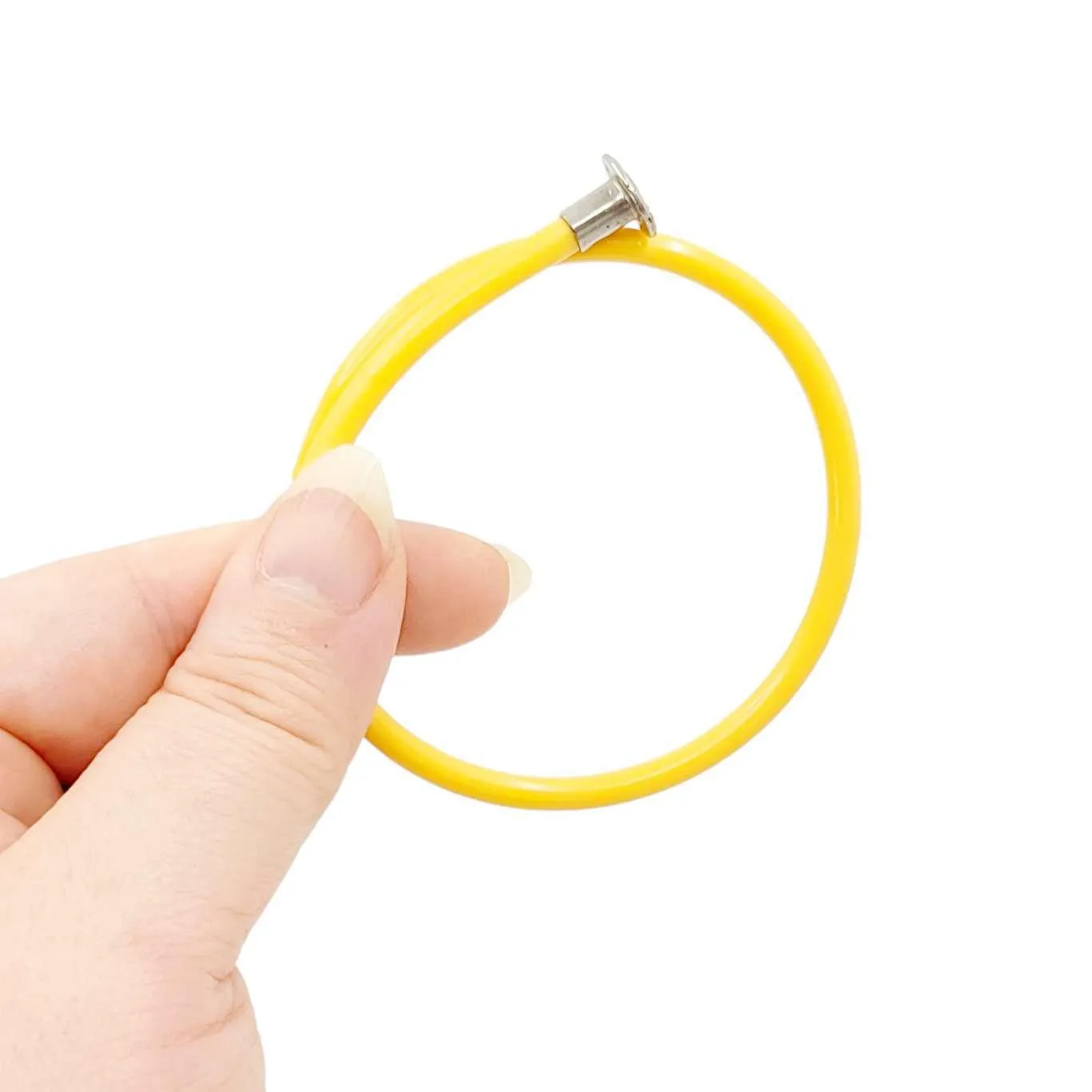 Bracelet - Vintage Knitting Needle (Yellow) by Crafty Earth Monkey