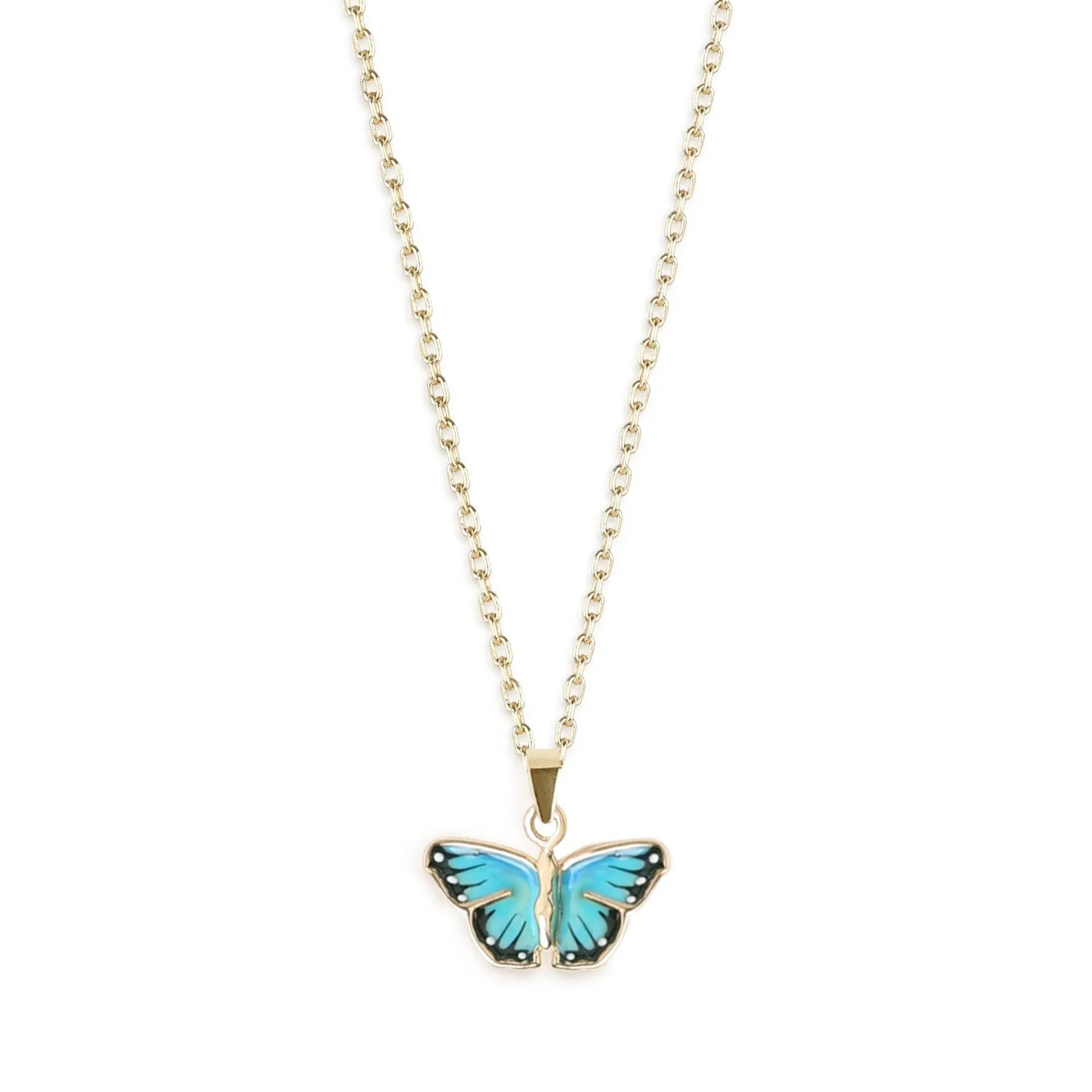 Butterfly Pendant- Blue