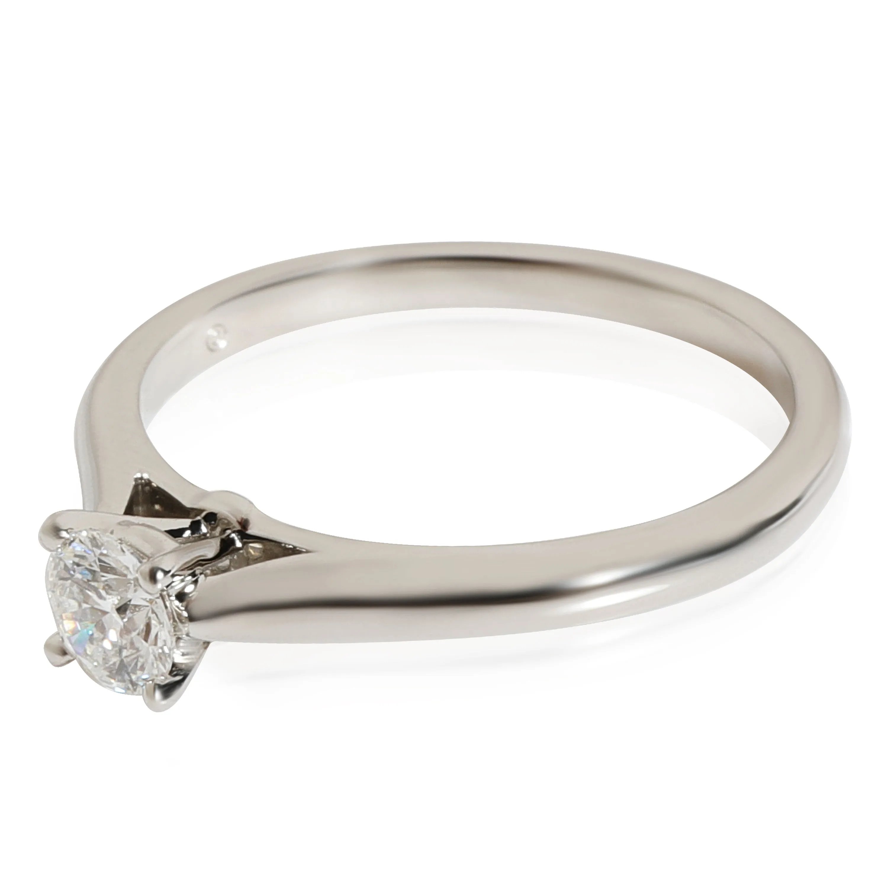 Cartier 1895 Diamond Solitaire Ring in 950 Platinum E VVS1 0.24 CTW