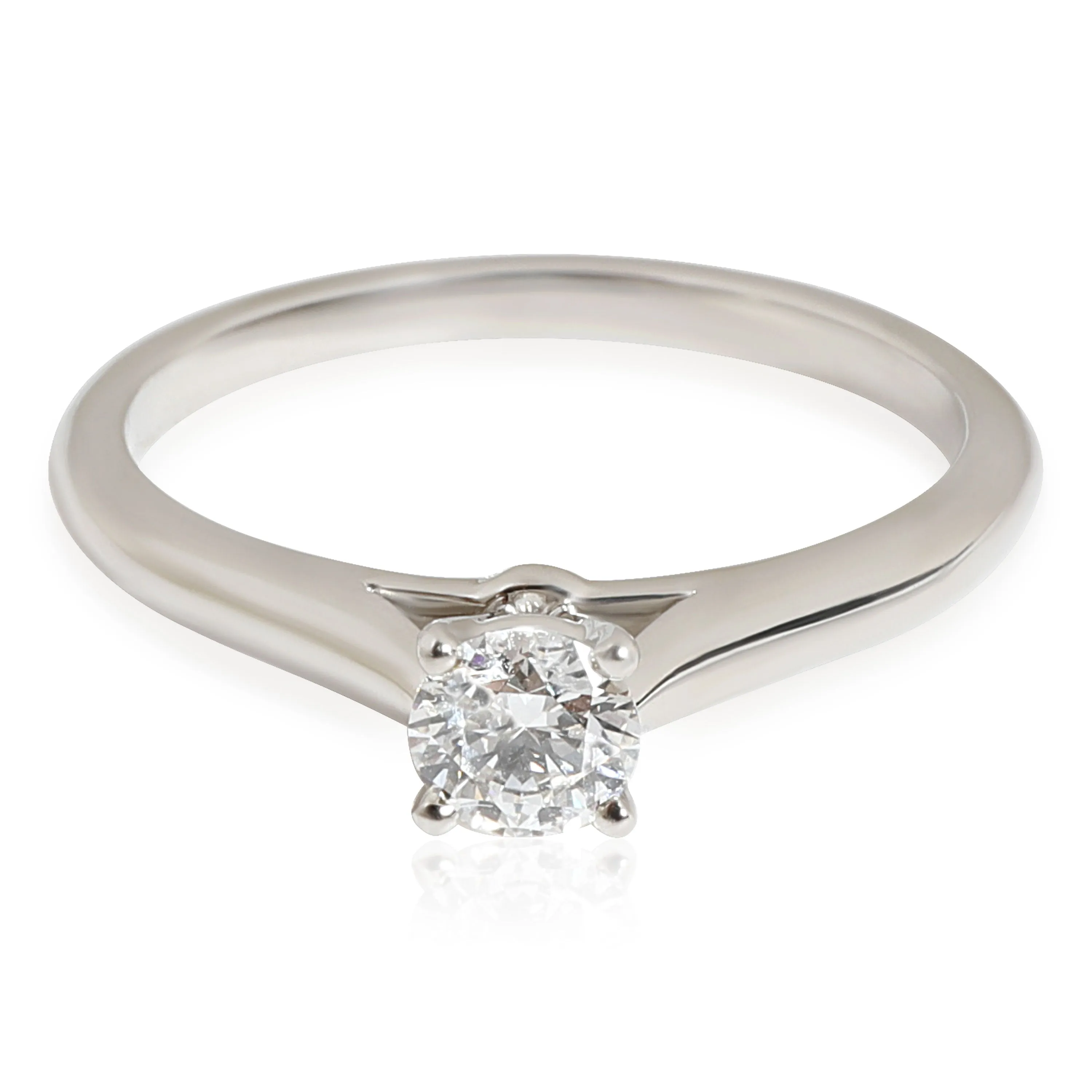 Cartier 1895 Diamond Solitaire Ring in 950 Platinum E VVS1 0.24 CTW