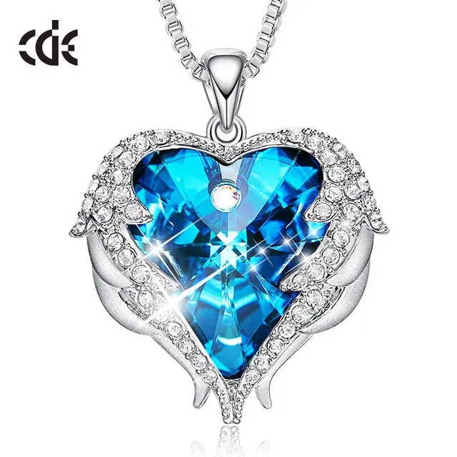 CDE Angel Wing Heart Necklaces  Christmas GIFTS