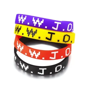 Christian Bracelet <br> WWJD (Silicone)