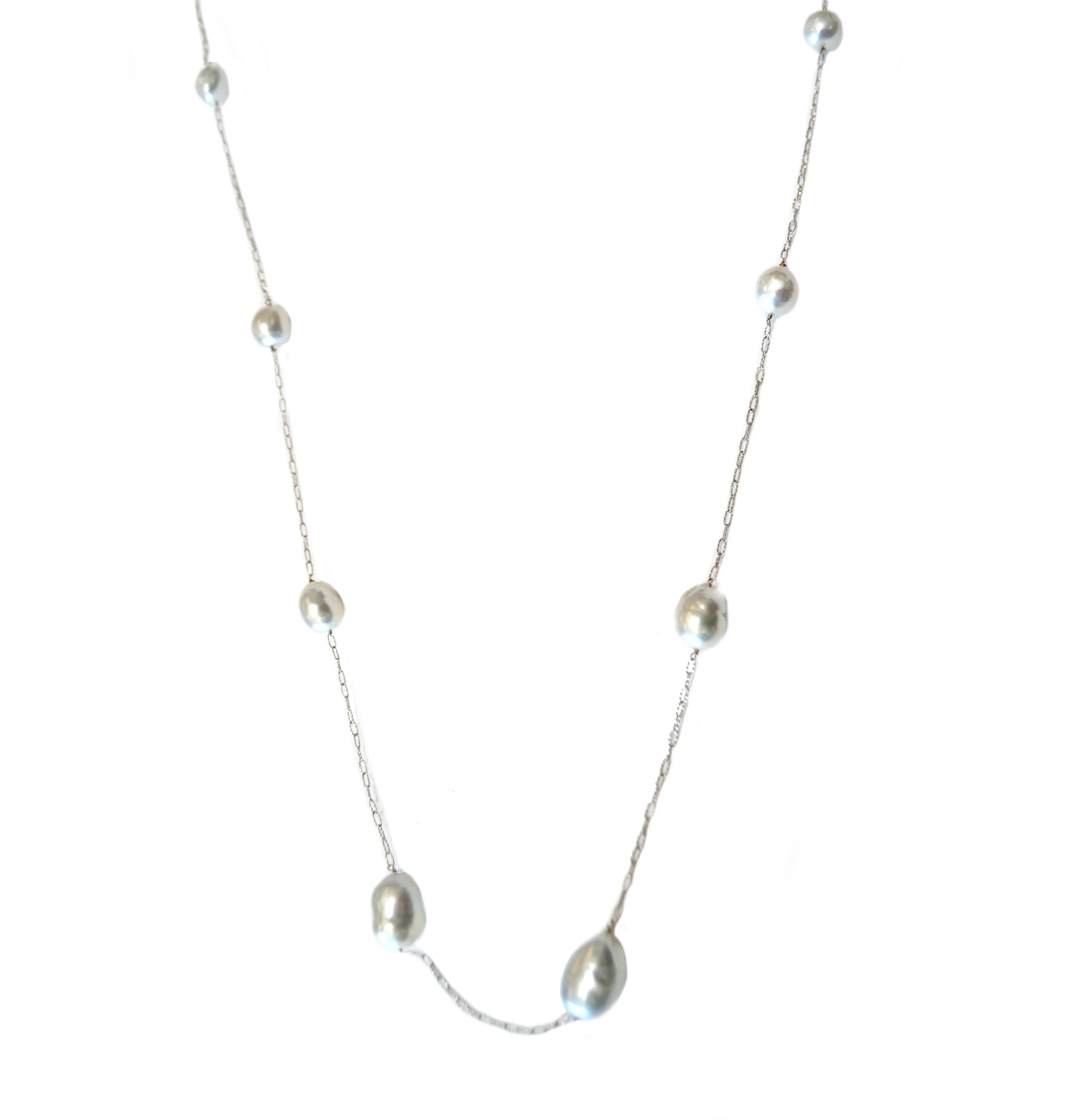 DSL South Sea Baroque Tincup Pearl Necklace