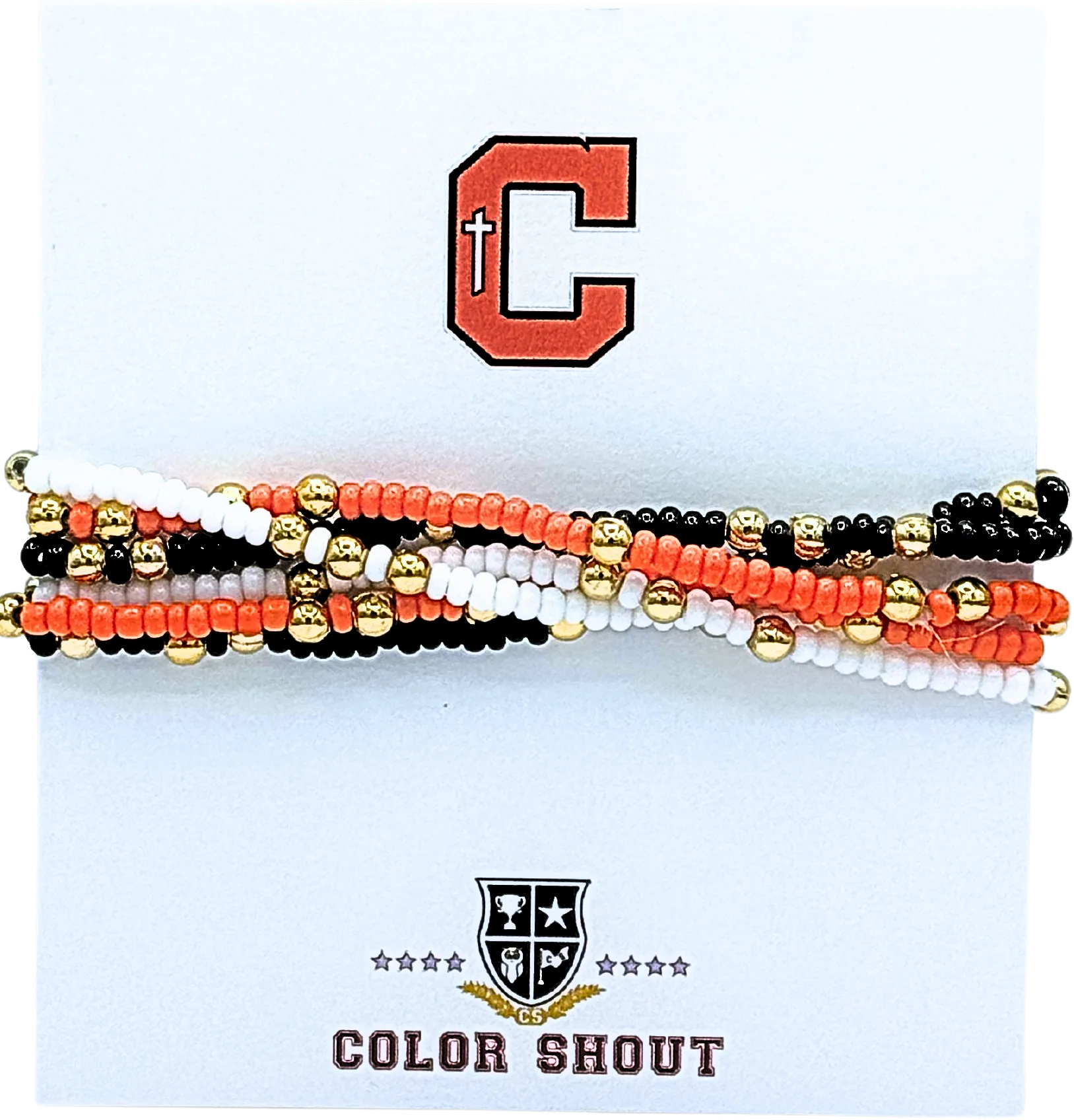 Game Day 6 beaded Bracelet