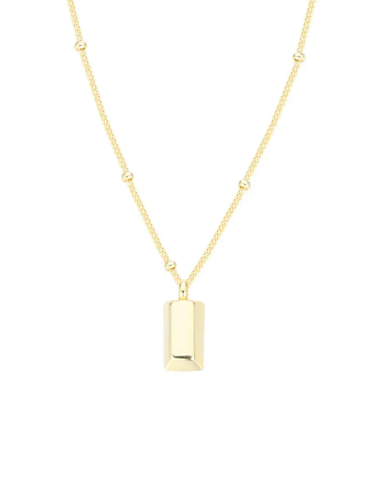 Gold Bar Necklace