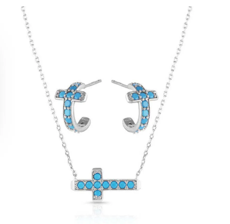 Hold Tight Cross Jewelry Set