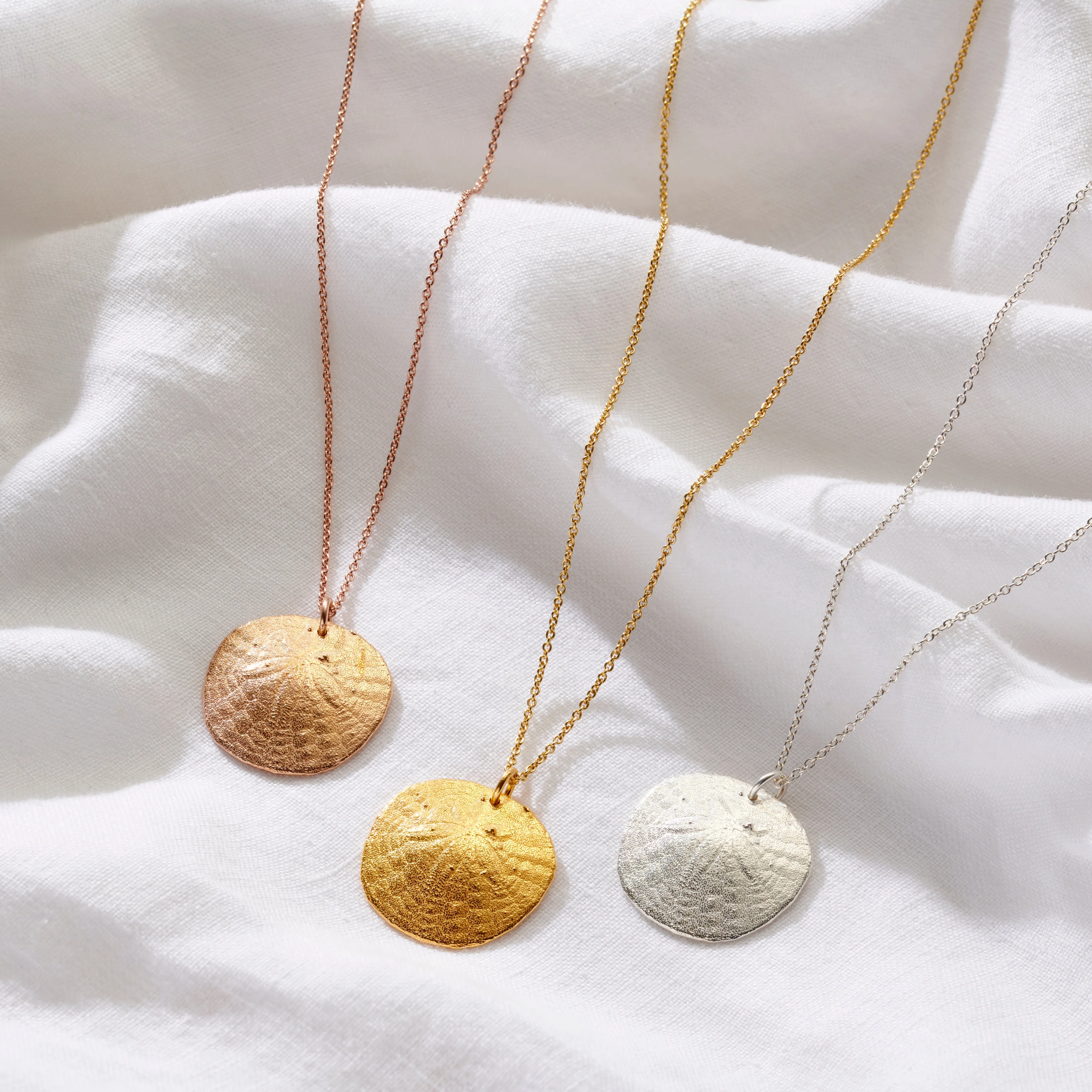 Large Sand Dollar Necklace