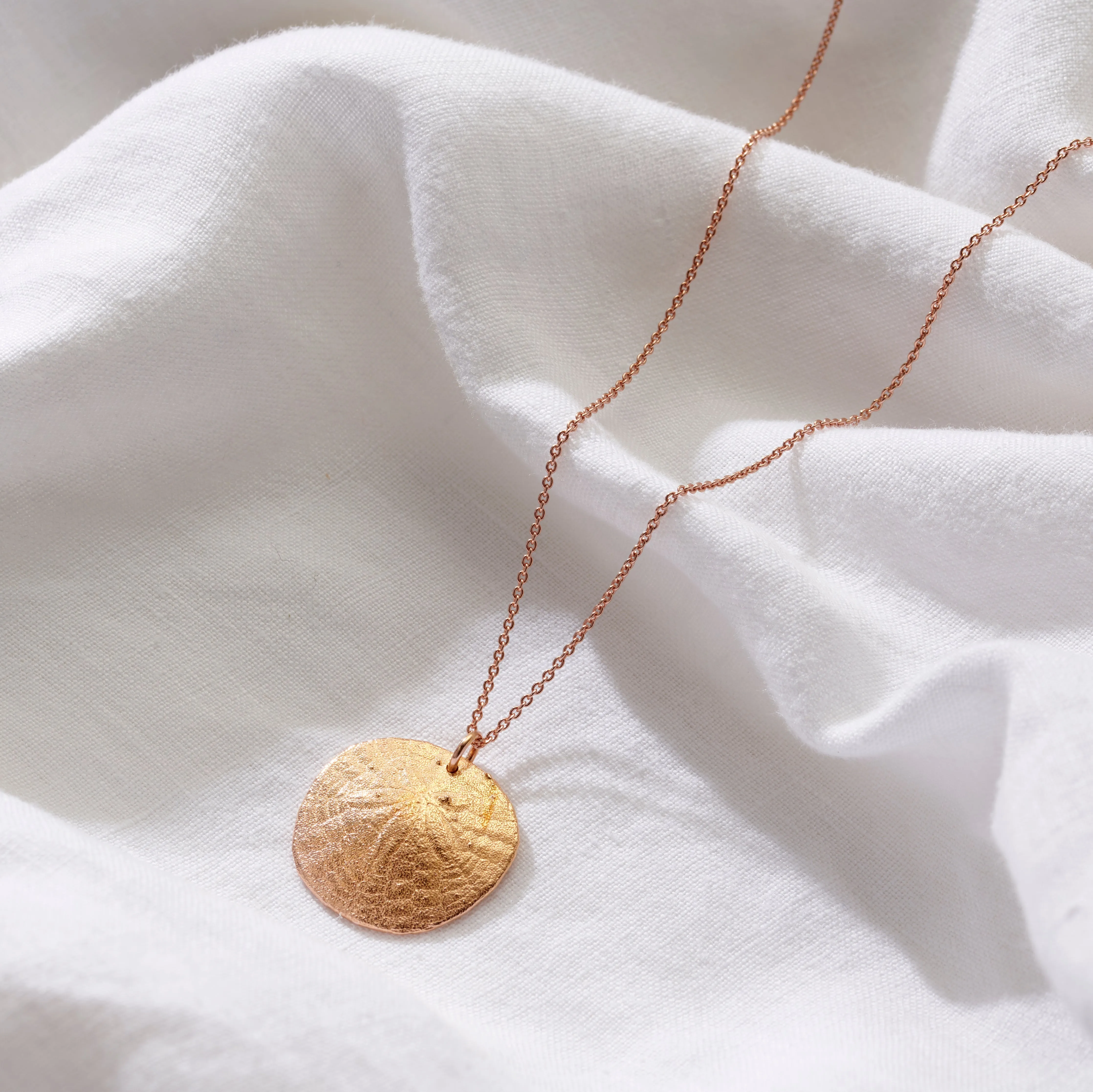 Large Sand Dollar Necklace