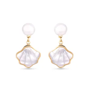 Mother of Pearl Shell Earrings