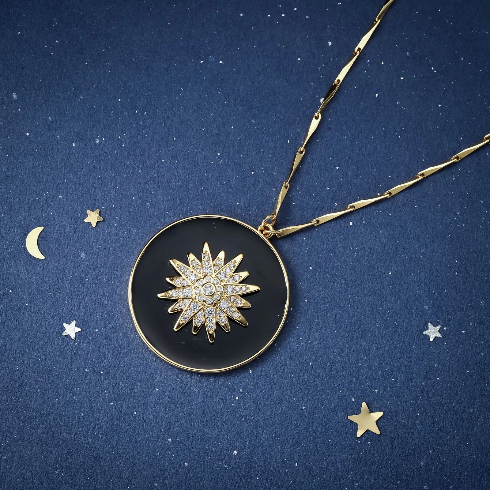 Octagram Star Necklace