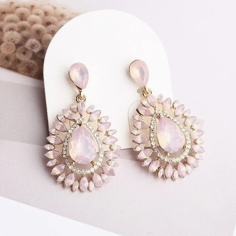 "Tonia" - Opal Bridal Earrings - More Colors