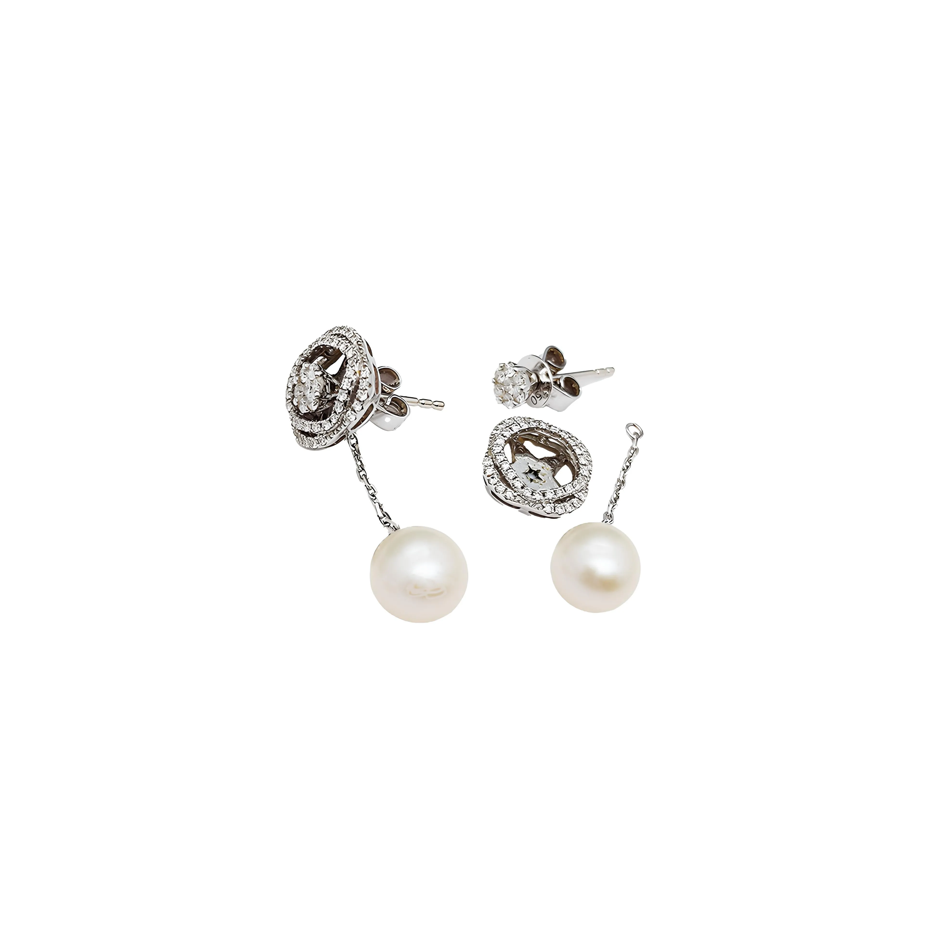 Radiant Pearls earrings