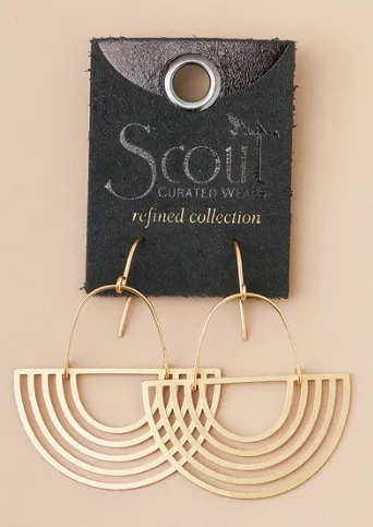 Refined Earring Collection | Solar Rays