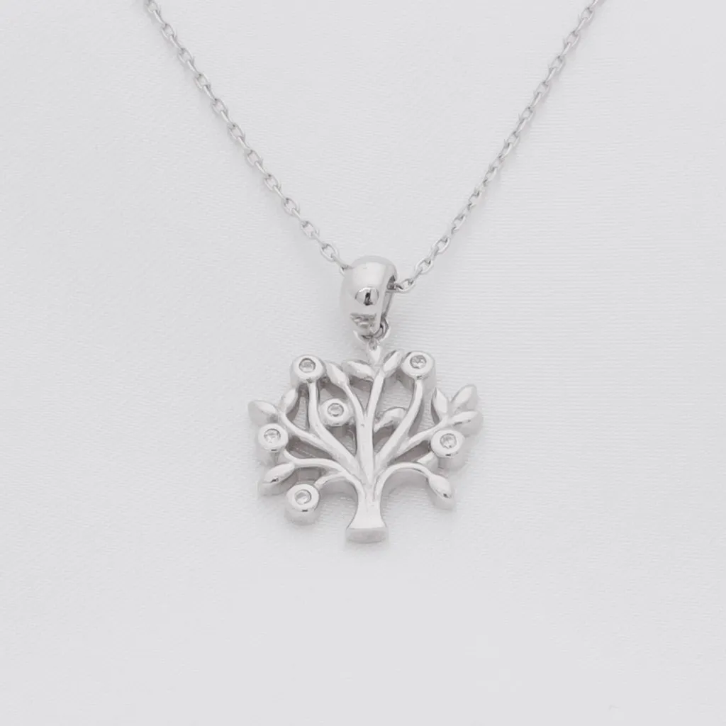 Tree of Life Sterling Silver Necklace