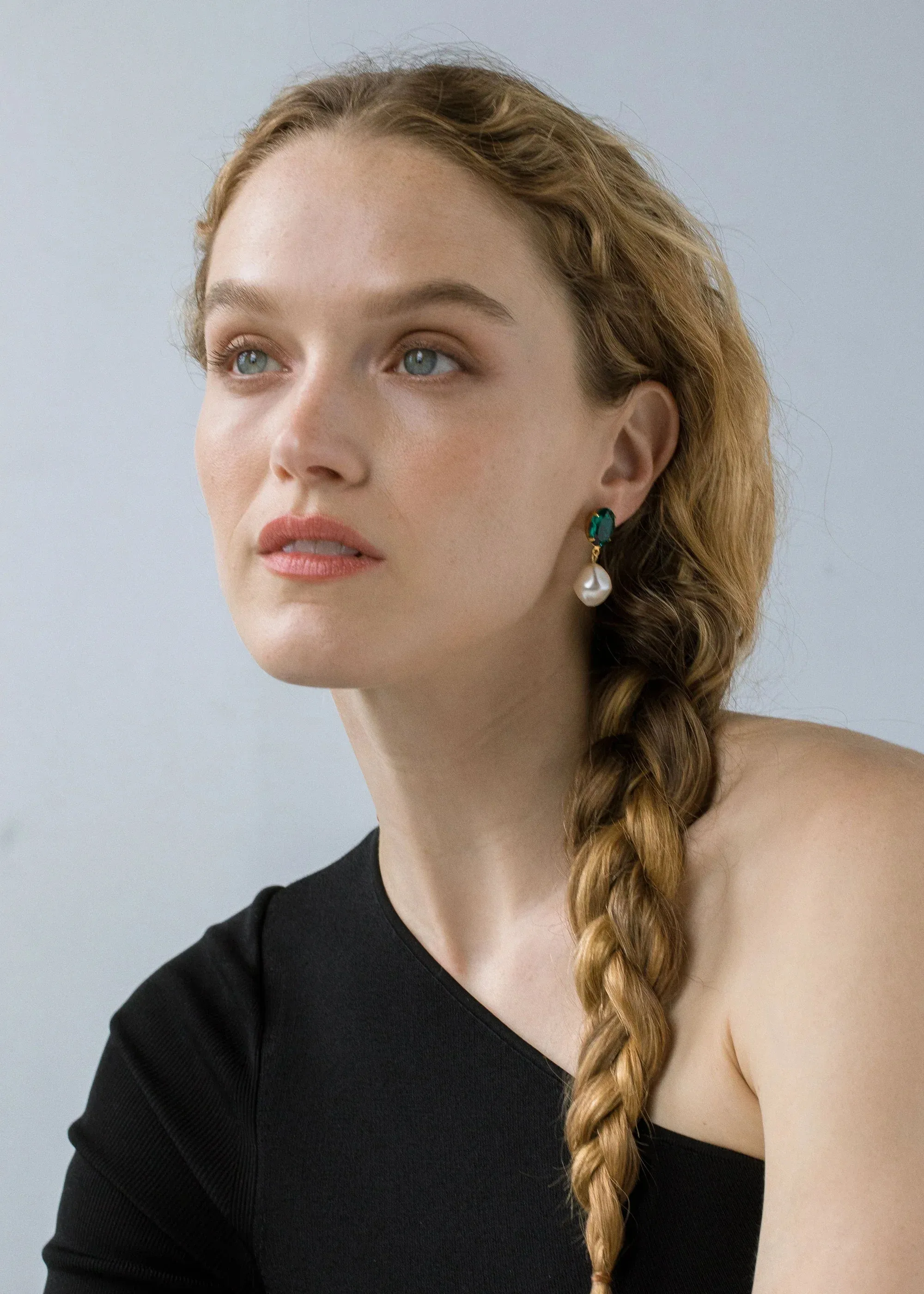 Tunis Earrings Emerald