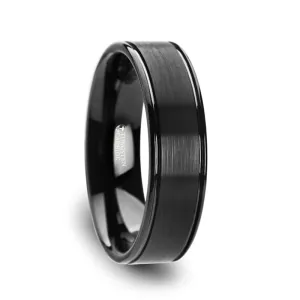 TURNER | Tungsten Ring Dual Offset Grooves