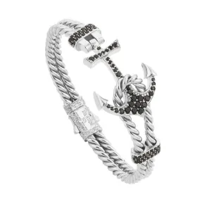 Twined Anchor Bangle