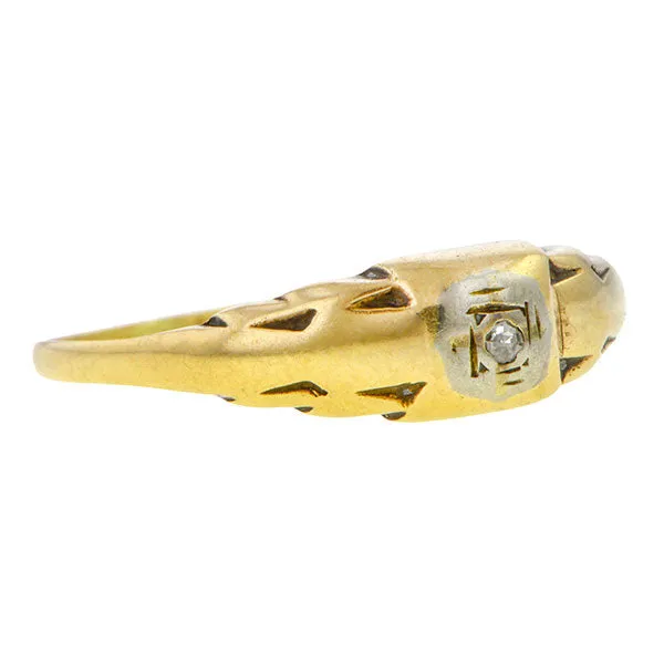 Vintage Diamond Ring, Single cut 0.01ct.