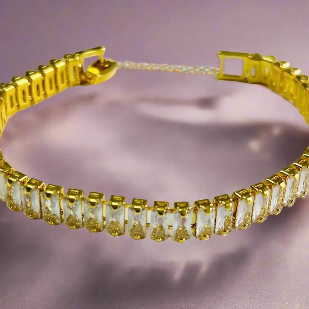 Zirconia Tennis Bracelet